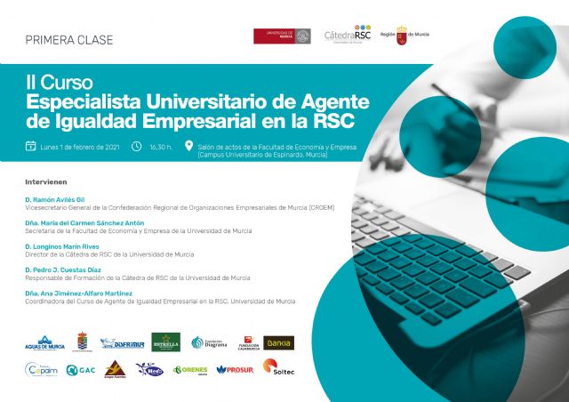 La UMU inaugura la segunda edición de su curso de ´Agente de Igualdad Empresarial en la RSC´, pionero en España - 1, Foto 1