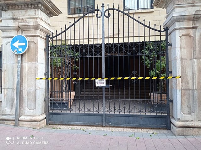 Estudiantes en Lucha precinta la Universidad de Murcia - 2, Foto 2