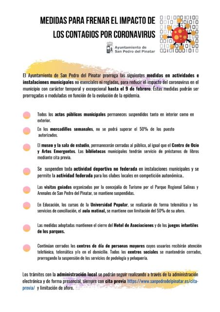 Las medidas para frenar el impacto de los contagios se prorrogan hasta el 9 de febrero - 2, Foto 2