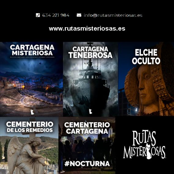 El hombre del saco, el vampiro de Cartagena, epidemias, apariciones, bruja y expedientes ocultos son los protagonistas de Rutas Misteriosas - 1, Foto 1