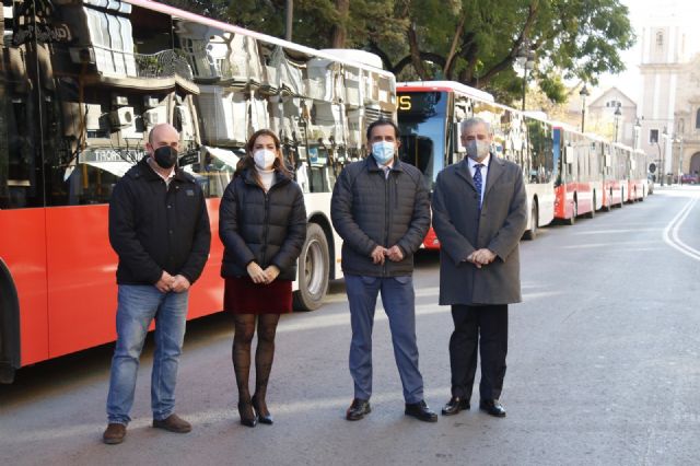 Cinco nuevos autobuses se incorporan a la flota de Transportes de Murcia y Pedanías - 3, Foto 3