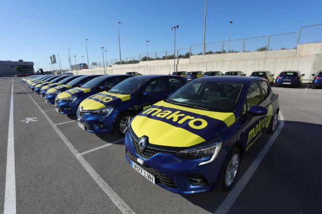 Makro Murcia convierte en híbrida toda su flota comercial con vehículos modelo Renault Clio E-tech - 1, Foto 1