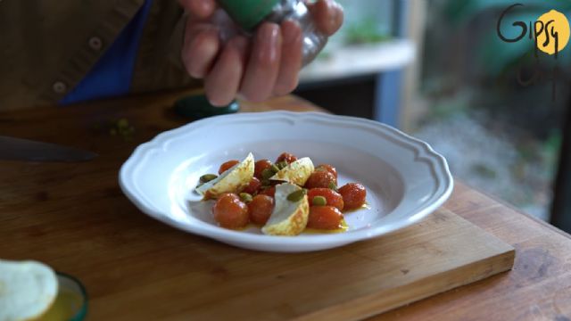 El tomate cherry Sarita, junto a Gipsy Chef, el mediático cocinero de Televisión Española y La Vanguardia - 3, Foto 3