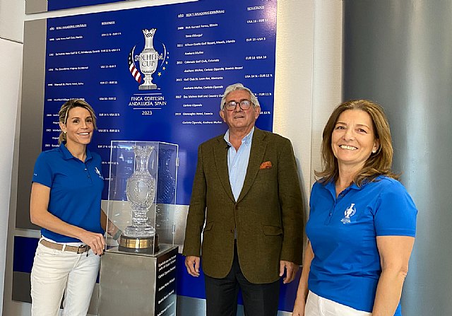 El trofeo de la Solheim Cup inicia su viaje - 1, Foto 1