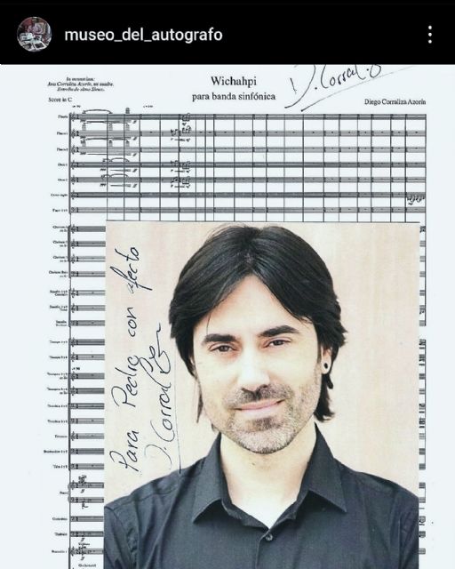 Diego Corraliza Azorín en el Museo del Autógrafo - 1, Foto 1