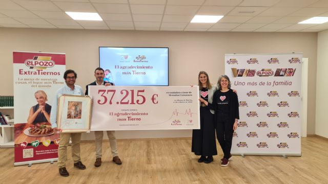 ElPozo Extratiernos recauda 37.215 euros a favor de los programas de ayuda a nios con cardiopatas congnitas de la Fundacin Menudos Corazones, Foto 1