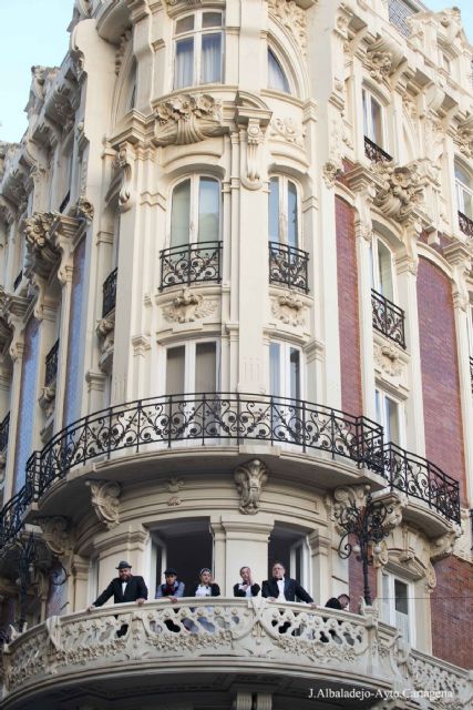 Cartagena revivió la inauguración del Gran Hotel a ritmo de pasodoble - 3, Foto 3