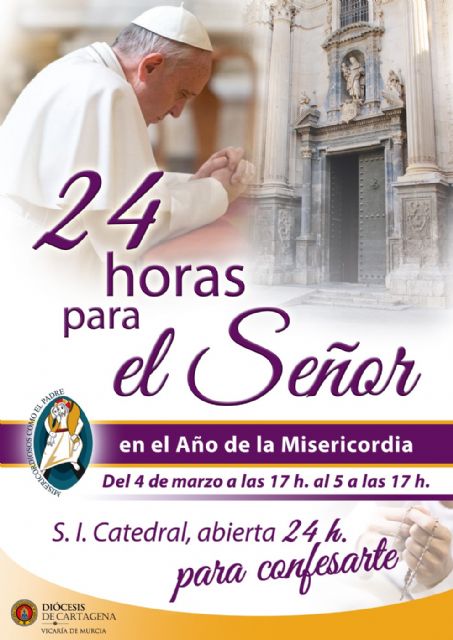 “24 horas para el Señor”, jornada intensiva de confesiones en toda la Diócesis de Cartagena - 1, Foto 1
