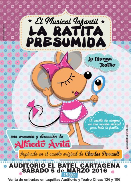 La Ratita Presumida, un musical para los más pequeños en El Batel - 1, Foto 1