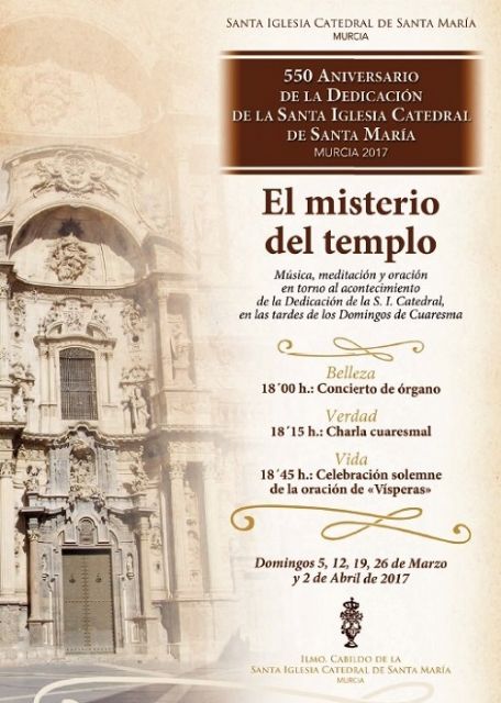 Música, meditación y oración por los 550 años de dedicación de la Catedral - 1, Foto 1