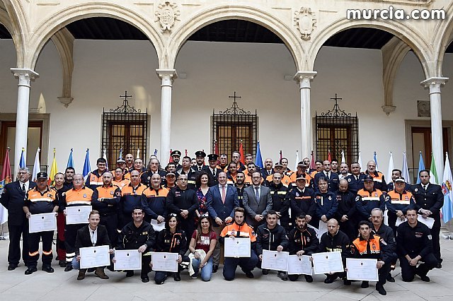 Pedro Antonio Sánchez: Protección Civil representa esa alianza de solidaridad e implicación cuando la gente más lo necesita, Foto 1