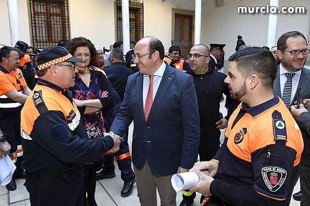 Pedro Antonio Sánchez: Protección Civil representa esa alianza de solidaridad e implicación cuando la gente más lo necesita, Foto 2