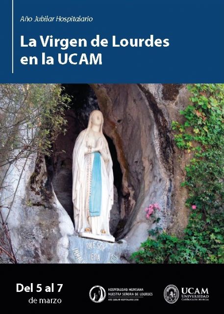 La imagen de la Virgen de Lourdes peregrina a la UCAM - 1, Foto 1
