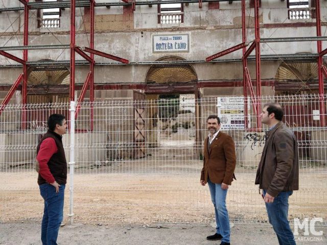 MC supervisa el inicio de los trabajos de recuperación del Anfiteatro Romano, iniciativa impulsada durante su Gobierno - 1, Foto 1