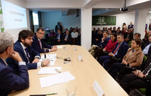 Fernando López Miras asiste a la inauguración de las nuevas instalaciones de Fecoam - 2, Foto 2