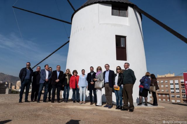 La Casa Molino que corona el Monte Sacro ya luce restaurada - 1, Foto 1