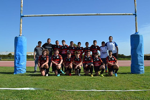 Este sábado se disputaron en San Javier los partidos del club rugby Totana en la categoría sub 14