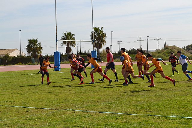 Este sábado se disputaron en San Javier los partidos del club rugby Totana en la categoría sub 14 - 4, Foto 4