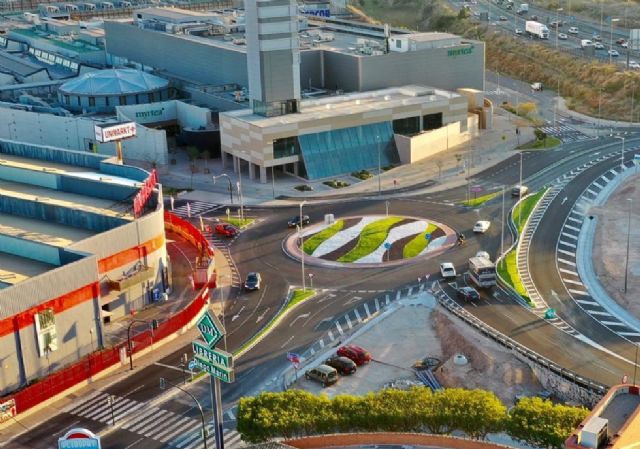 Culminan las actuaciones en el entorno de la nueva rotonda de acceso al campus de Espinardo - 1, Foto 1