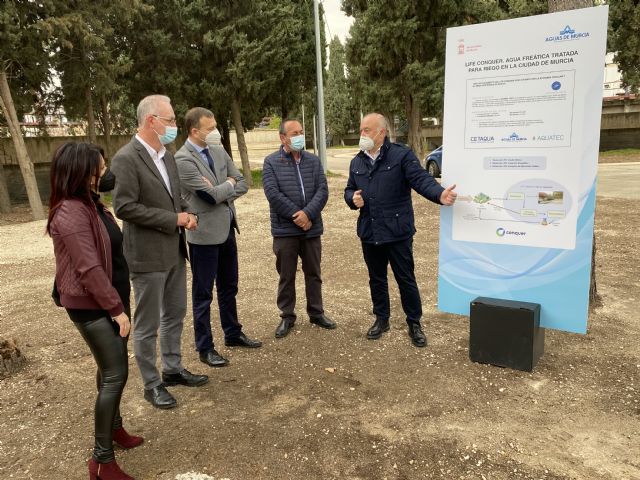 Murcia recuperará al año 500.000 metros cúbicos de aguas freáticas y los destinará al riego de parques y jardines - 1, Foto 1