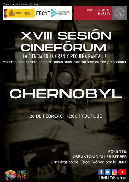La UMU muestra el trasfondo de la serie Chernobyl a través de su cinefórum - 1, Foto 1