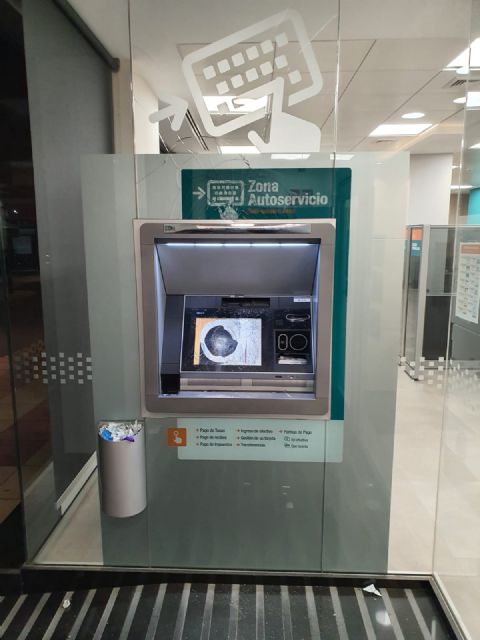 La Policía Local de Puerto Lumbreras detiene a un individuo que causó daños en dos cajeros automáticos - 3, Foto 3