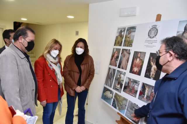 La concejalía de Desarrollo Local de Lorca ejecuta la restauración de la Oración en el Huerto del Paso Blanco y nuevo mobiliario para esta cofradía - 1, Foto 1