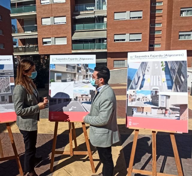 Los vecinos de Algezares decidirán si se desarrolla un proyecto de calmado de tráfico en la calle Saavedra Fajardo - 2, Foto 2