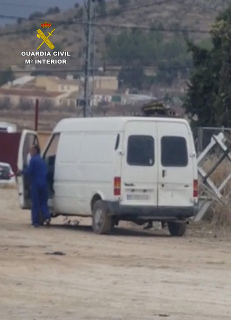 La Guardia Civil detiene a dos personas por la sustracción de material metálico y herramientas en una finca de Caravaca de la Cruz - 1, Foto 1