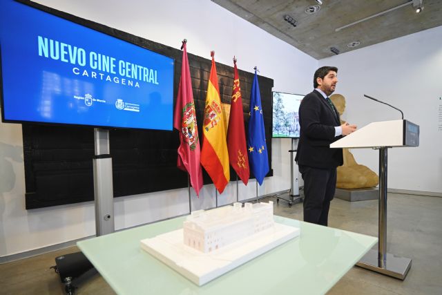 López Miras presenta el proyecto del Cine Central que está llamado a ser centro pionero y de referencia nacional de las artes escénicas - 3, Foto 3