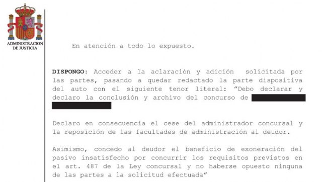 Un Juzgado de Totana cancela 7.558 € a una mujer gracias a la Ley de Segunda Oportunidad, Foto 3