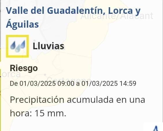 El Ayuntamiento de Lorca activa el Plan INUNLOR en fase de preemergencia ante el nivel amarillo por lluvias - 2, Foto 2