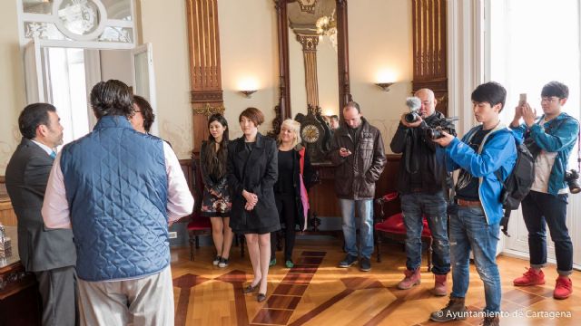 Una televisión china entrevista a José López - 1, Foto 1