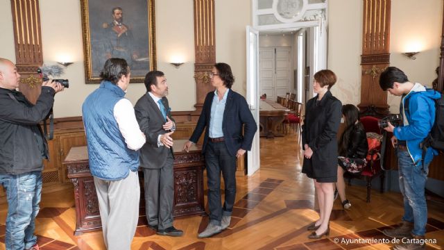 Una televisión china entrevista a José López - 2, Foto 2