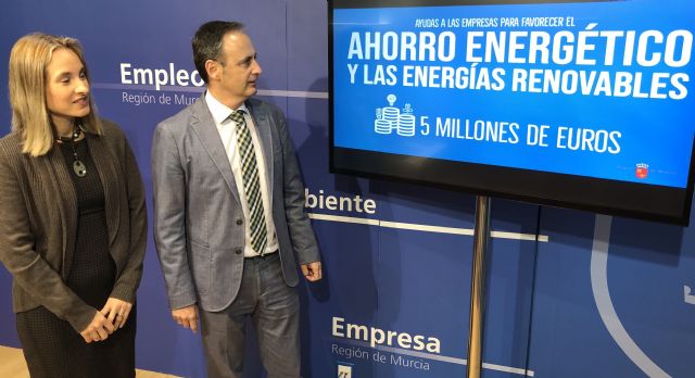 Más de 5 millones para favorecer el ahorro energético e implantar energías renovables en las empresas de la Región - 1, Foto 1