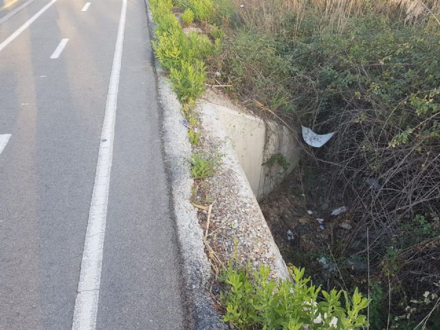 Cs reclamará en el Pleno más seguridad en el tramo del carril bici entre Algezares y La Alberca - 2, Foto 2