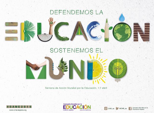 Arranca la Semana de Acción Mundial por la Educación en defensa del papel de la educación en la construcción de un mundo más sostenible - 1, Foto 1