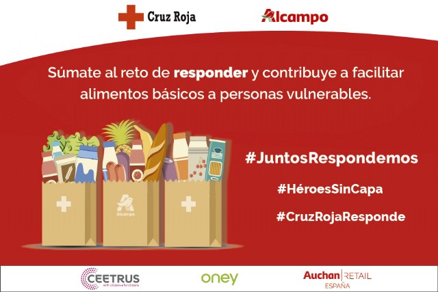 Alcampo pone en marcha #JuntosRespondemos con el fin de recaudar fondos para el Plan Cruz Roja RESPONDE - 1, Foto 1
