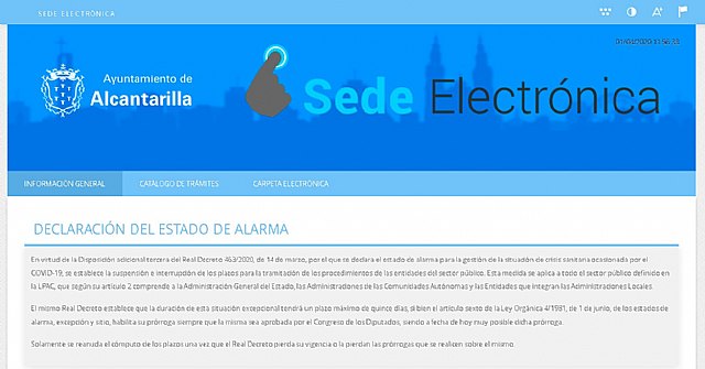 Más de un centenar de empleados del Ayuntamiento de Alcantarilla realiza teletrabajo desde casa - 1, Foto 1