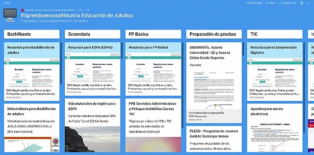 La Comunidad ofrece recursos formativos digitales a los alumnos de Educación para Adultos - 1, Foto 1
