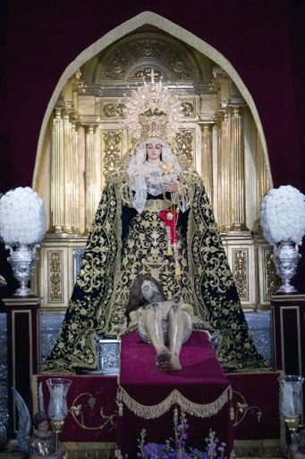 A pesar de la tristeza, la Hermandad de la Soledad de Alcalá del Río insiste en aprender de esta situación e interioriza la oración - 3, Foto 3