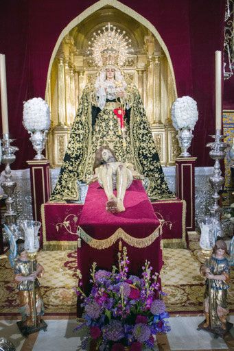 A pesar de la tristeza, la Hermandad de la Soledad de Alcalá del Río insiste en aprender de esta situación e interioriza la oración - 4, Foto 4