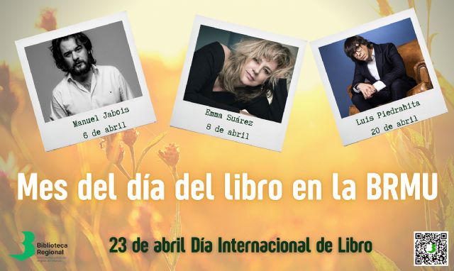 La Biblioteca Regional recibe en abril a Manuel Jabois, Emma Suárez o Luis Piedrahita - 1, Foto 1