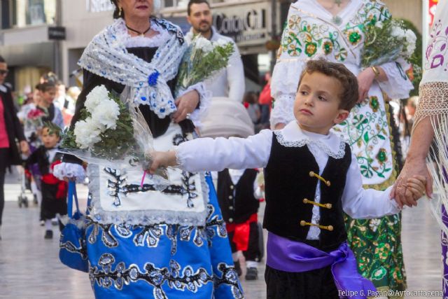 Unas dos mil personas ataviadas con el traje típico cartagenero participarán este Viernes de Dolores en el desfile de la Ofrenda Floral - 1, Foto 1