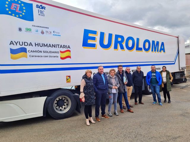 La campaña ‘Caravaca con Ucrania’, promovida por el Ayuntamiento, envía 25.000 kilos de ayuda humanitaria - 1, Foto 1