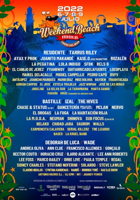 Weekend Beach Festival Torre del Mar, el festival musical más importante del Sur de España, cierra con un cartel brillante de más de dos millones de euros - 1, Foto 1