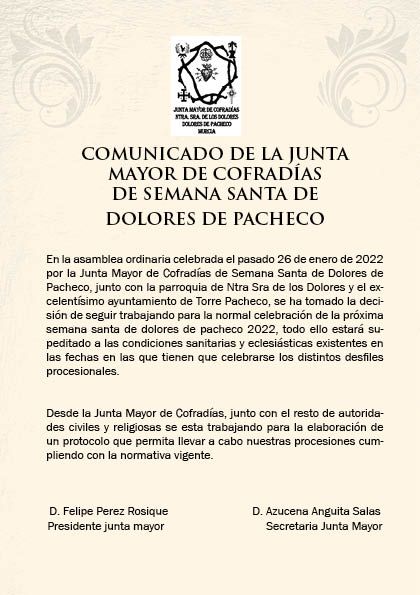 Comienzan los actos de celebración de la Semana Santa de Dolores de Pacheco 2022 - 2, Foto 2