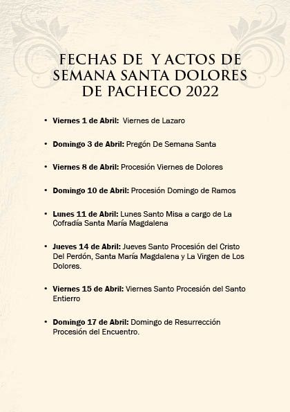 Comienzan los actos de celebración de la Semana Santa de Dolores de Pacheco 2022 - 3, Foto 3