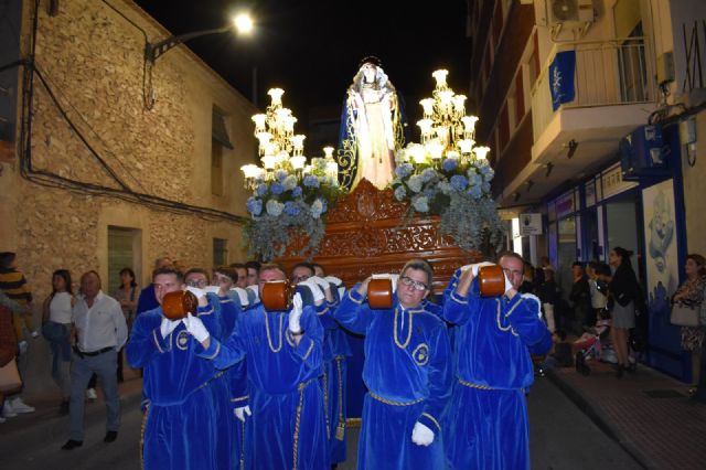 Las calles torreñas se visten con el azul y blanco del Viernes de Dolores - 3, Foto 3