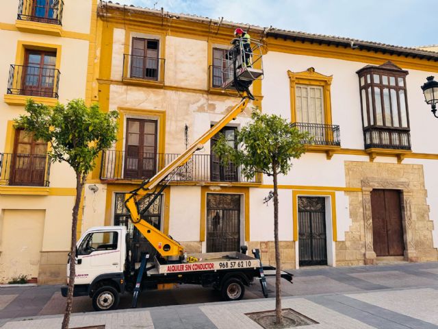 El Ayuntamiento realiza una nueva revisión de las fachadas del casco antiguo de cara a la llegada de Semana Santa - 1, Foto 1
